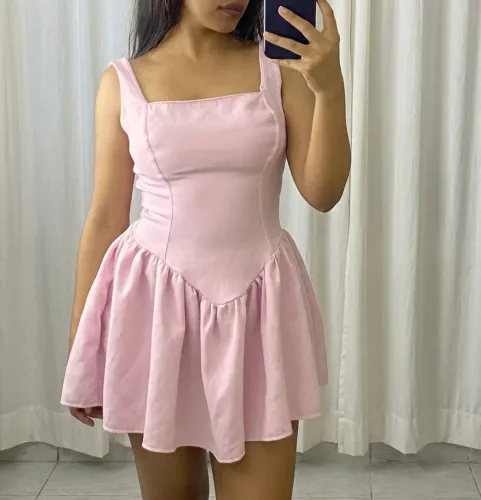 Vestido Rosa