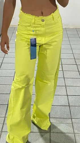 Calça wide leg Lez a Lez