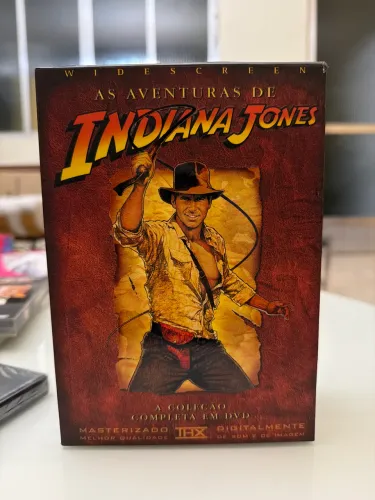 Box dvd indiana jones 