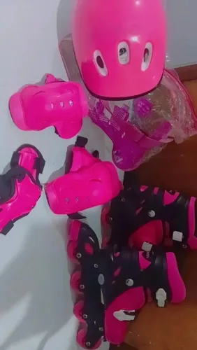 Patins Inline Rosa