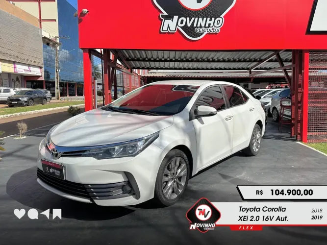 Toyota Corolla XEI 2.0 Flex 16V Aut. 2019