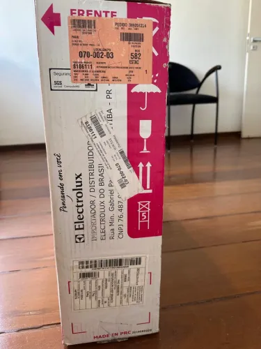 Depurador de Ar Parede Electrolux 60cm Branco com Filtro Lavável Ar (DE60B)