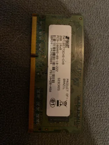 Memória RAM 2GB 1RX8 Smart SF4641G8CK8IEHLSBG