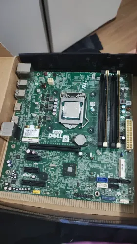 KIT PLACA MÃE PROCESSADOR E MEMORIAS RAM