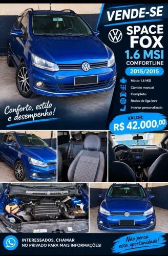 Volkswagen Spacefox Highline 1.6 T.flex 16V 2015