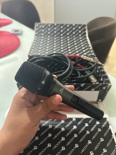 Microfone Com fio Kadosh K2 - Excelente qualidade de áudio