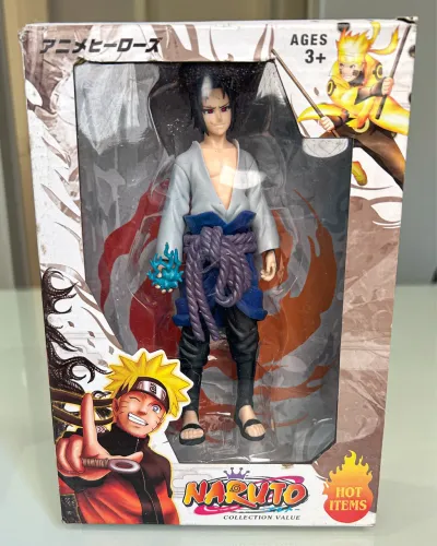Boneco Sasuke Naruto Shippuden Action Figure 