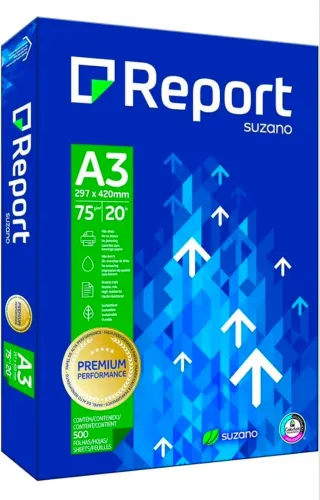 Papel A3 Report caixa fechada 