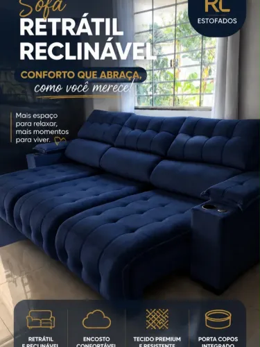 Reforma e fabricacao de sofá