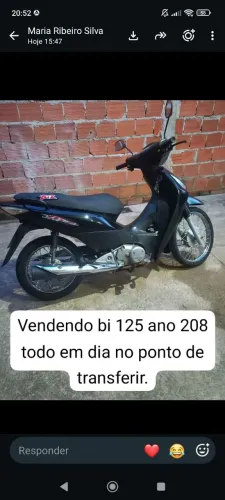 Biz 125 2008 bem conservada