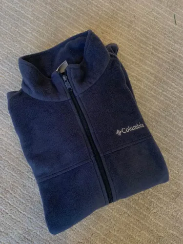 Fleece Columbia unissex azul