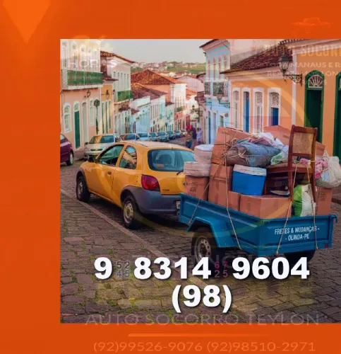 frete barato para sua mudança! comodidade na hora certa!
