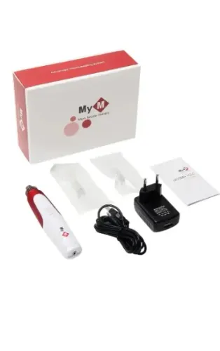 Dermapen Caneta Bateria Microagulhamento + 02 Cartuchos