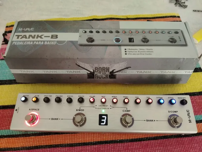 Pedaleira Tank B - baixo