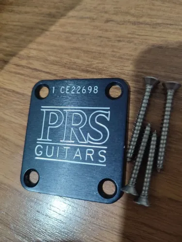 Neck Plate PRS USA Modelo CE-22 Guitarra C/ Parafusos Original