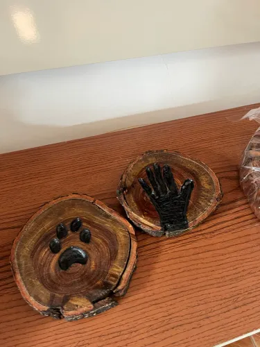 GRAVAÇÃO EM BOLACHAS DE MADEIRA