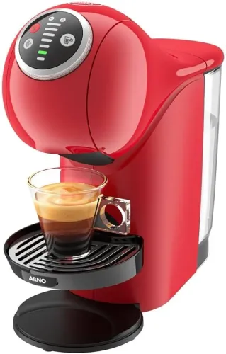 Cafeteira Arno Nescafé Dolce Gusto Genio S Plus Vermelha