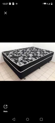 Adquira já sua camas casal molas box confortável pronta entrega
