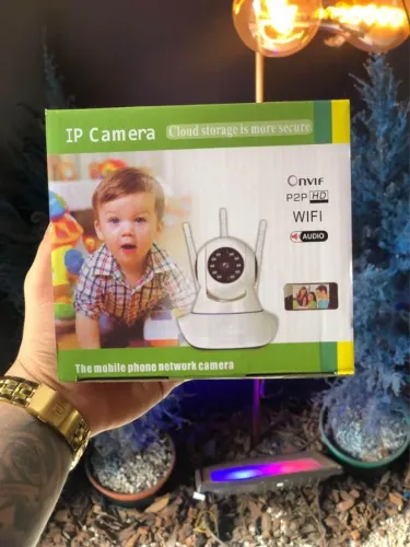 Promoção: Camera Sem fio com acesso remoto audio e video ac. cartões