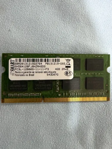 Memória Ram Notebook DDR3 4gb