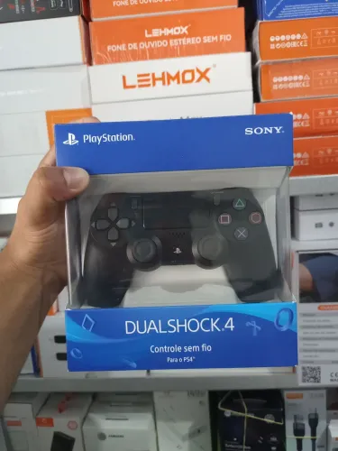 Controle Preto PS4 - ENTREGA GRATIS