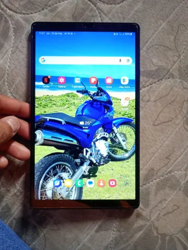 Tab A7 e celular moto g24 
