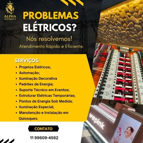 Precisando de eletricista?
