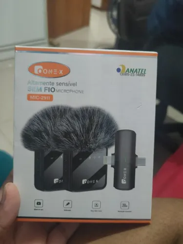 Microfone sem fio onex