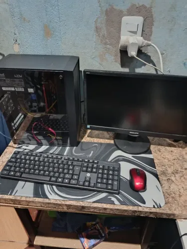 ? PC COMPLETO + MONITOR - PRONTO PRA USAR - R$ 1.200