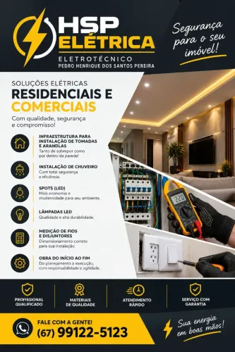 Eletricista/elétrica em geral