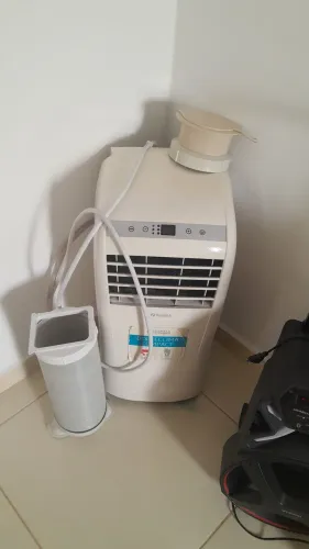 AR CONDICIONADO PORTÁTIL 110V COM CONTROLE REMOTO 9MIL BTU 