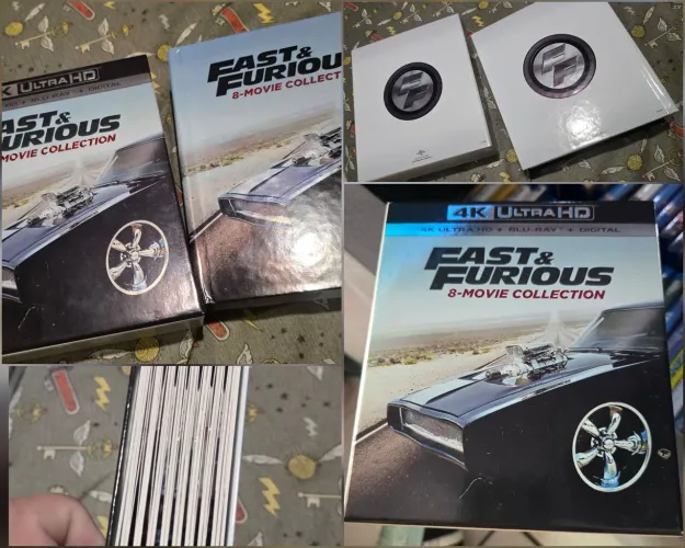 Coleção Velozes e Furiosos Blu ray 4k