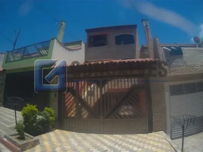 Sobrado à venda em Santo André - Vila Alzira, 3 quartos, 2 vagas