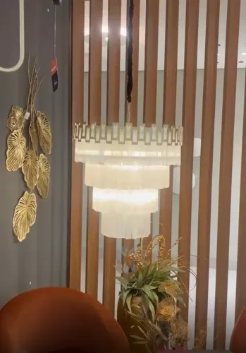 Lustre Cristal de Rocha novo