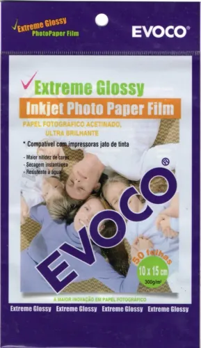 Papel Fotografico Extreme Glossy 10x15 300g/m