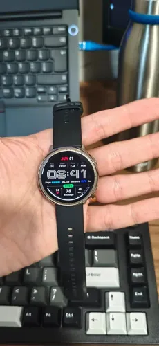 Smartwatch Amazfit Active 2 (Estado de Zero) + Película + Pulseira Extra