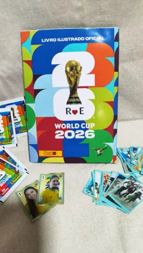 Álbum da copa personalizado para casais