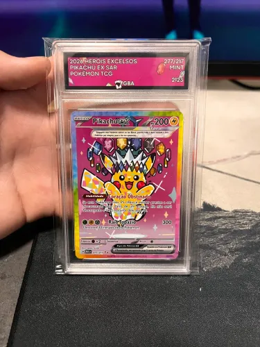 PIKACHU EX SAR GRADUADO - GBA 9
