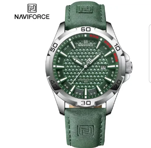 Relogio naviforce verde 