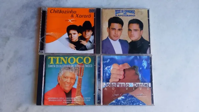 cds sertanejos - joão paulo e daniel - chitãozinho e xororó - zezé di camargo e luciano - 