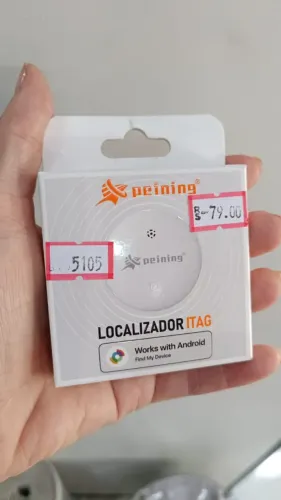 Localizador de Dispositivos Smart Tag Rastreador Gps Compatível Com Android- P/ Mala Bike