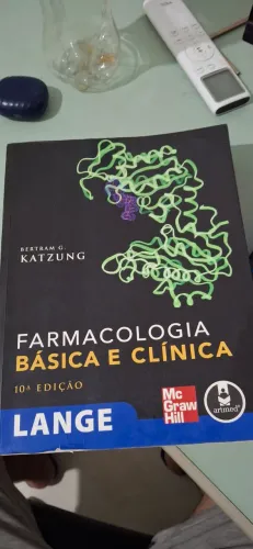 Vendo Farmacologia básica e Clínica Lange 10ª edição 
