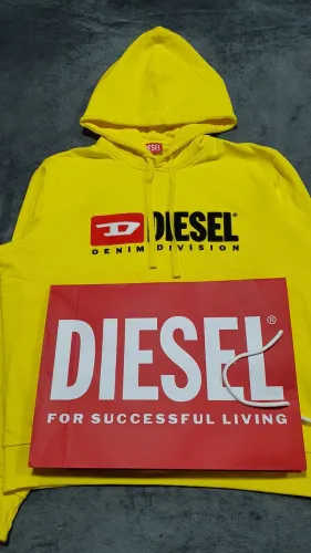 Novo | Moletom Diesel S-Ginn-Hood-Div Felpa