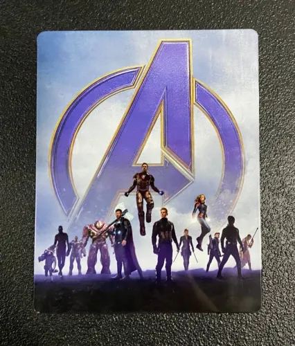 Blu Ray Steelbook Vingadores Ultimato 2019 (lacrado) - Robert Downey Jr, Scarlett Johansso