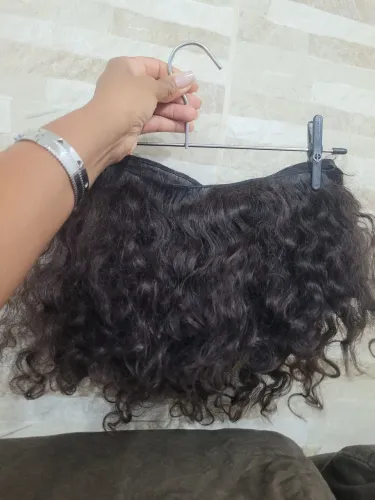 CABELO CACHOS NATURAIS DE 40 CM JÁ NA TELA
