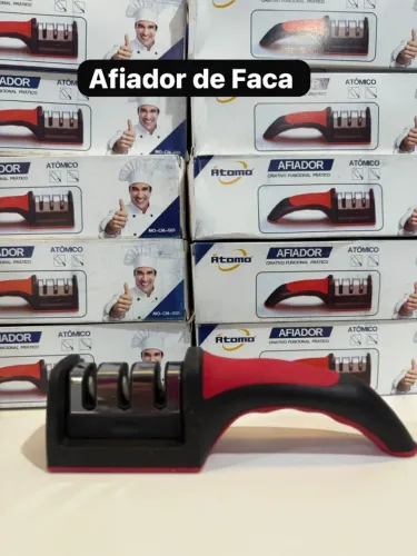 ?Afiador de Facas Profissional - Deixa suas facas como novas em segundos!?