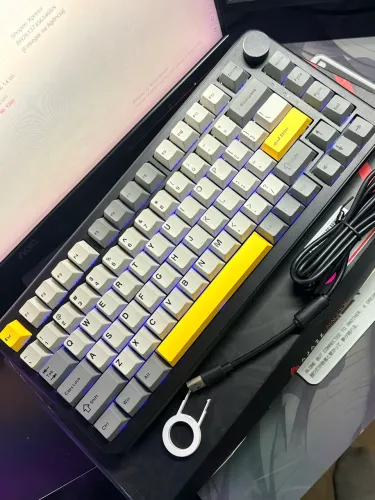 Teclado Ajazz ak 820 Max sem fio (novo)