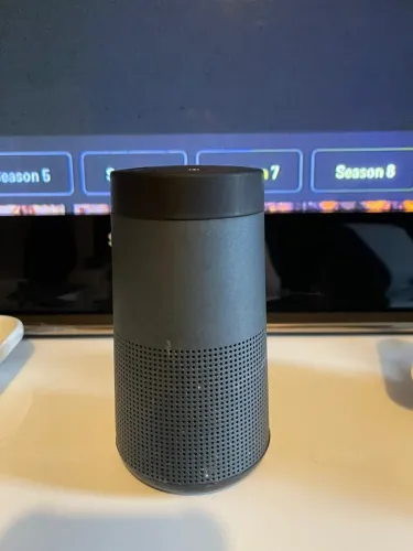 Caixa de Som Bose SoundLink Revolve II Bluetooth 360° Preta  