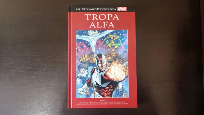 Tropa Alfa - Nº 87 - Salvat Capa Vermelha - Marvel