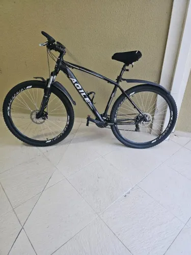 Bicicleta MTB Agile Dynamic (Freio a Disco + Acessórios) - Impecável
